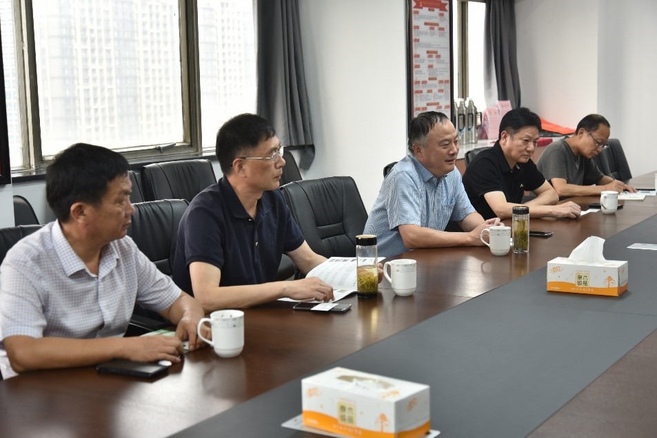 安徽皖垦茶叶集团书记、董事长张国祥一行到MK SPORTS考察交流